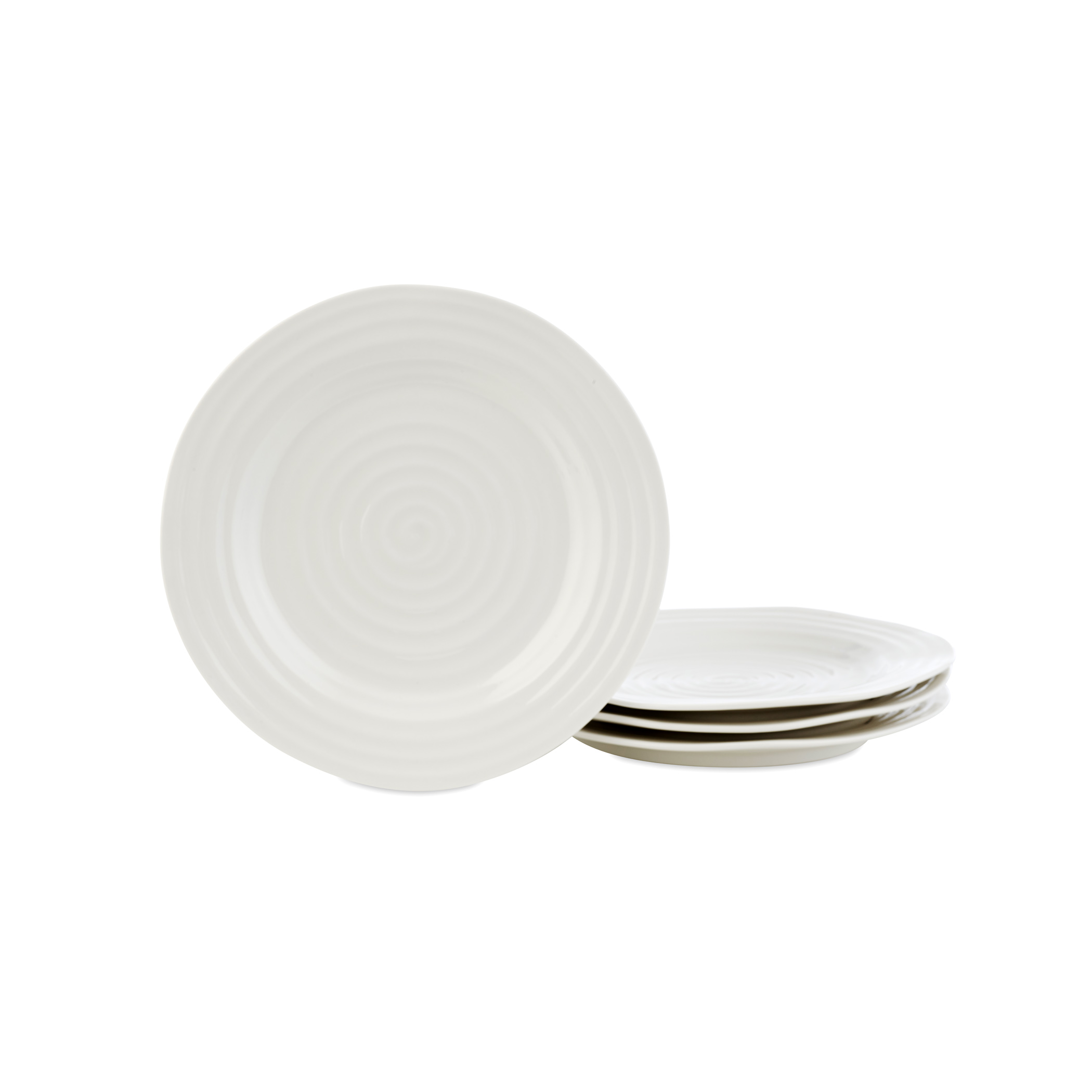 Portmeirion Sophie Conran White Set of 4 Dinner Plates image number null